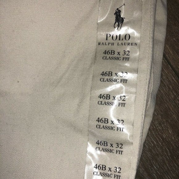 Ralph Lauren Light Kahaki Chino Pant Size 46Bx32 - Picture 3 of 3